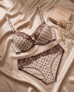 Load image into Gallery viewer, Bicolor Panties 156-311 Whisper White