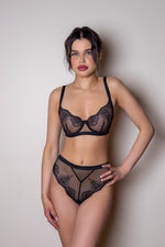Load image into Gallery viewer, Fashion Panties 137-66 Black
