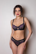 Load image into Gallery viewer, Fashion Bra 477-305 Black
