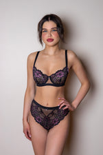 Load image into Gallery viewer, Fashion Bra 477-305 Black
